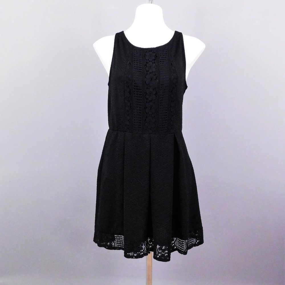 Rewind Women Dress Black L
